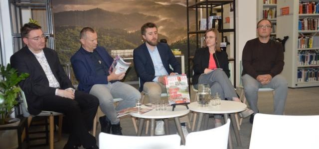 W dniu 13 czerwca w Miejskiej Bibliotece Publicznej w Limanowej odbyło sie spotkanie z autorami piszącymi do kwartalnika 