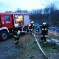 Szkolne ćwiczenia młodzieżowej drużyny pożarniczej OSP Tymbark