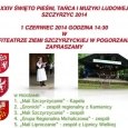 Zapraszamy na „XXIV Święto Pieśni, Tańca i Muzyki Ludowej” Szczyrzyc 2014