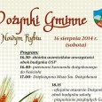 Zapraszamy na Dożynki Gminy Limanowa w Nowym Rybiu