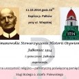 Limanowskie Stowarzyszenie Historii Ożywionej Jabłoniec 1914 oraz społeczność Jabłońca i Podjabłońca zapraszają 11 października br, o godz. 16.00 na Mszę Świętą w kaplicy Państwa Pałków przy ul.Wiejskiej