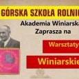 Warsztaty Winiarskie